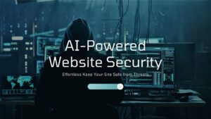 AI powered website security