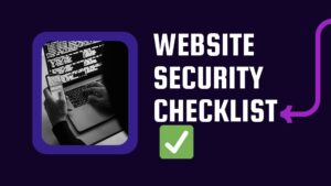 Wesbite security